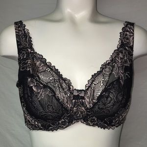 Black Lace underwire bra